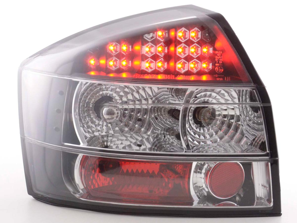 LED Rückleuchten Set Audi A4 Limousine Typ 8E 01-04 schwarz LED Rückleuchten Set Audi A4 Limousine Typ 8E 01-04 schwarz
